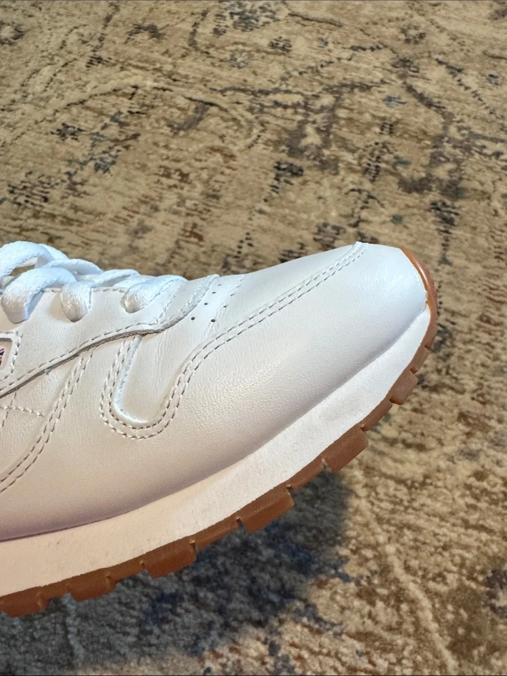 Reebok classic gum sole sneakers